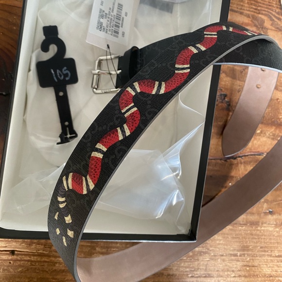 GG Belt with Kingsnake print - Picture 5 of 7